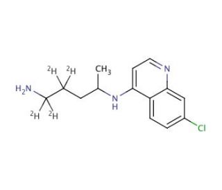 Didesethyl Chloroquine-d4 - chemical structure image