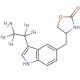 Didesmethyl Zolmitriptan-d4 - chemical structure image