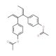 Dienestrol diacetate (CAS 84-19-5) - chemical structure image