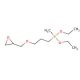 Diethoxy(3-glycidyloxypropyl)methylsilane (CAS 2897-60-1) - chemical structure image