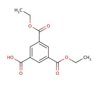 Diethyl 1,3,5-benzenetricarboxylate (CAS 4105-93-5) - chemical structure image