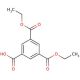 Diethyl 1,3,5-benzenetricarboxylate (CAS 4105-93-5) - chemical structure image