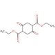 Diethyl 1,4-cyclohexanedione-2,5-dicarboxylate (CAS 787-07-5) - chemical structure image