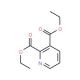 Diethyl 2,3-pyridinedicarboxylate (CAS 2050-22-8) - chemical structure image