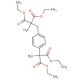 Diethyl 2-[4-(2,2-Dicarboethoxypropyl)phenyl]-2-methyl Malonate (CAS 189287-72-7) - chemical structure image
