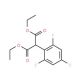 Diethyl (2,4,6-trifluorophenyl)malonate (CAS 262609-07-4) - chemical structure image