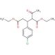 Diethyl 2-Aceto-3-(4-chlorophenyl)glutarate (CAS 1076199-96-6) - chemical structure image