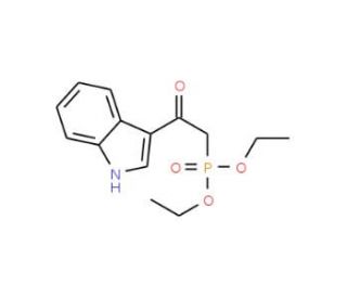 Diethyl [2-(indol-3-yl)-2-oxoethyl]phosphonate (CAS 850231-86-6) - chemical structure image
