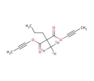Diethyl 2-Methyl-d3-2-propylmalonate - chemical structure image