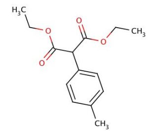 Diethyl 2-(p-tolyl)malonate (CAS 29148-27-4) - chemical structure image