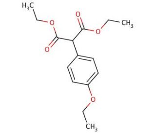 Diethyl 4-Ethoxyphenylmalonate (CAS 23197-69-5) - chemical structure image