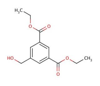 Diethyl 5-(hydroxymethyl)isophthalate (CAS 181425-91-2) - chemical structure image