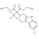Diethyl-(6-chloro1,2,3,4-tetrahydro-2-carbazolyl)methyl-d3 Malonate - chemical structure image