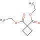 Diethyl cyclobutane-1,1-dicarboxylate (CAS 3779-29-1) - chemical structure image