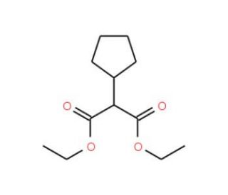 Diethyl Cyclopentylmalonate (CAS 18928-91-1) - chemical structure image