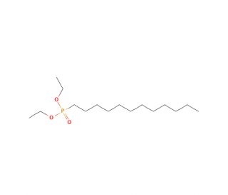 Diethyl dodec-1-ylphosphonate (CAS 4844-38-6) - chemical structure image