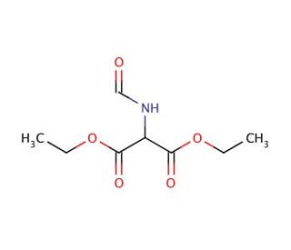 Diethyl formamidomalonate (CAS 6326-44-9) - chemical structure image