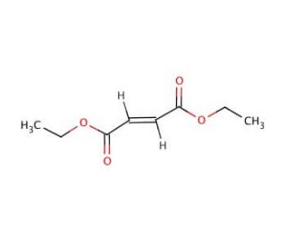 Diethyl fumarate (CAS 623-91-6) - chemical structure image
