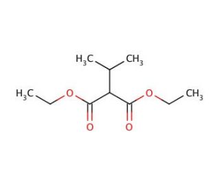 Diethyl isopropylmalonate (CAS 759-36-4) - chemical structure image