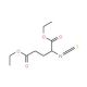 Diethyl L-2-isothiocyantoglutarate (CAS 58560-28-4) - chemical structure image