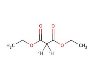 Diethyl malonate-d2 (CAS 4303-49-5) - chemical structure image