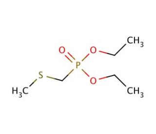 Diethyl (methylthiomethyl)phosphonate (CAS 28460-01-7) - chemical structure image