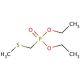 Diethyl (methylthiomethyl)phosphonate (CAS 28460-01-7) - chemical structure image