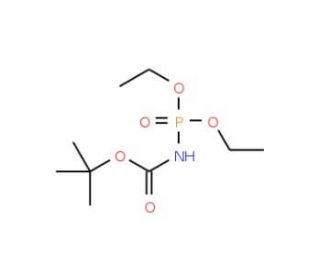 Diethyl N-(tert-Butoxycarbonyl)phosphoramidate (CAS 85232-02-6) - chemical structure image
