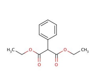 Diethyl phenylmalonate (CAS 83-13-6) - chemical structure image