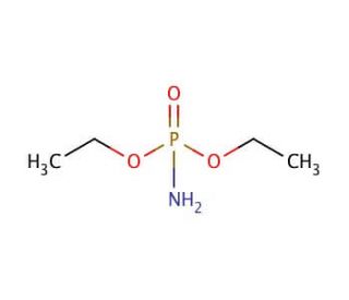 Diethyl phosphoramidate (CAS 1068-21-9) - chemical structure image