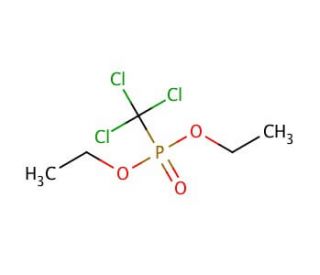 Diethyl (trichloromethyl)phosphonate (CAS 866-23-9) - chemical structure image