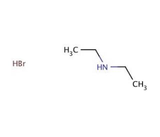 Diethylamine hydrobromide (CAS 6274-12-0) - chemical structure image