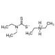 Diethyldithiocarbamic acid diethylammonium salt (CAS 2391-78-8) - chemical structure image