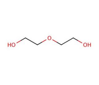 Diethylene glycol (CAS 111-46-6) - chemical structure image