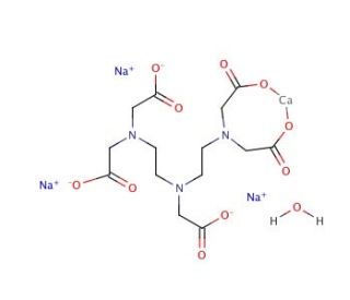 Diethylenetriamine-pentaacetic acid calcium trisodium salt (CAS 207226-35-5) - chemical structure image