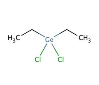 Diethylgermanium dichloride (CAS 13314-52-8) - chemical structure image