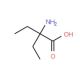 Diethylglycine (CAS 2566-29-2) - chemical structure image