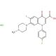 Difloxacin hydrochloride (CAS 91296-86-5) - chemical structure image