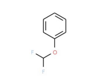 (Difluoromethoxy)benzene (CAS 458-92-4) - chemical structure image