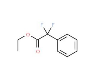 Difluorophenylacetic acid ethyl ester (CAS 2248-46-6) - chemical structure image