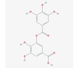 Digallic acid (CAS 536-08-3) - chemical structure image