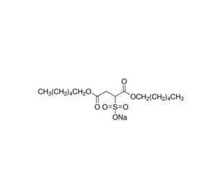 Dihexyl sulfosuccinate sodium salt (CAS 3006-15-3) - chemical structure image