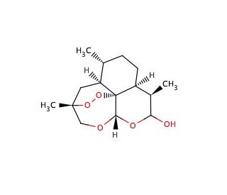 Dihydro Artemisinin (CAS 71939-50-9) - chemical structure image