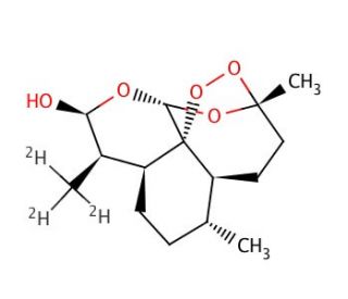 Dihydro Artemisinin-d3 - chemical structure image