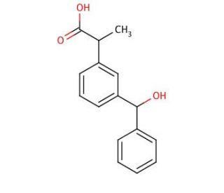 Dihydro Ketoprofen (Mixture of Diastereomers) (CAS 59960-32-6) - chemical structure image