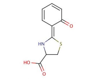 Dihydroaeruginoic acid (CAS 143209-04-5) - chemical structure image