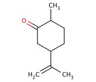 (&plus;)-Dihydrocarvone, mixture of isomers (CAS 7764-50-3) - chemical structure image