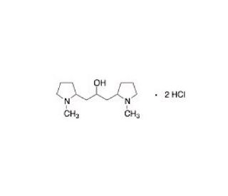 Dihydrocuscohygrine Dihydrochloride - chemical structure image
