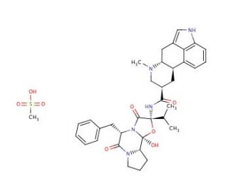 Dihydroergocristine mesylate (CAS 24730-10-7) - chemical structure image