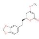 Dihydromethysticin (CAS 3155-57-5) - chemical structure image